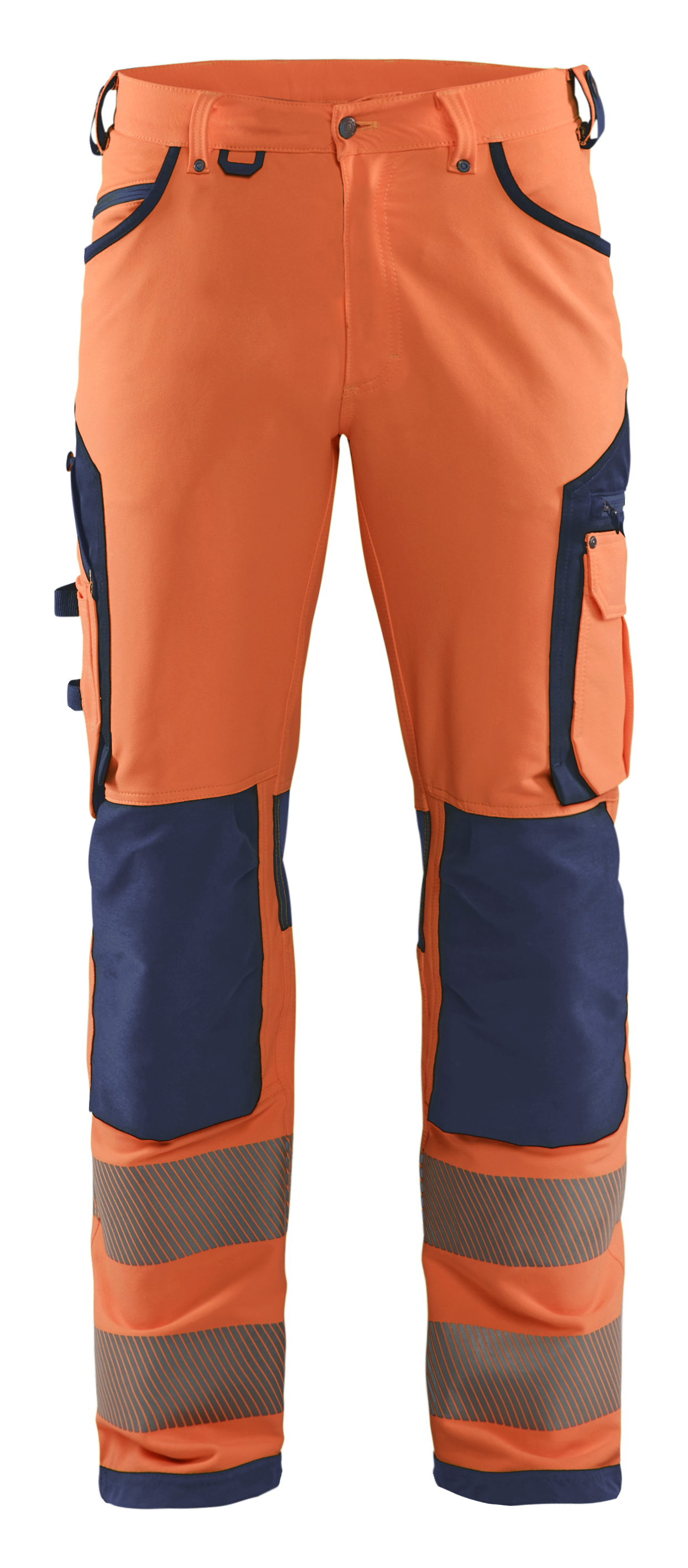 High Vis Arbeitshose 4-Wege-Stretch ohne Werkzeugtaschen