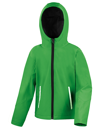 Junior TX Performance Hooded Soft Shell Jacket