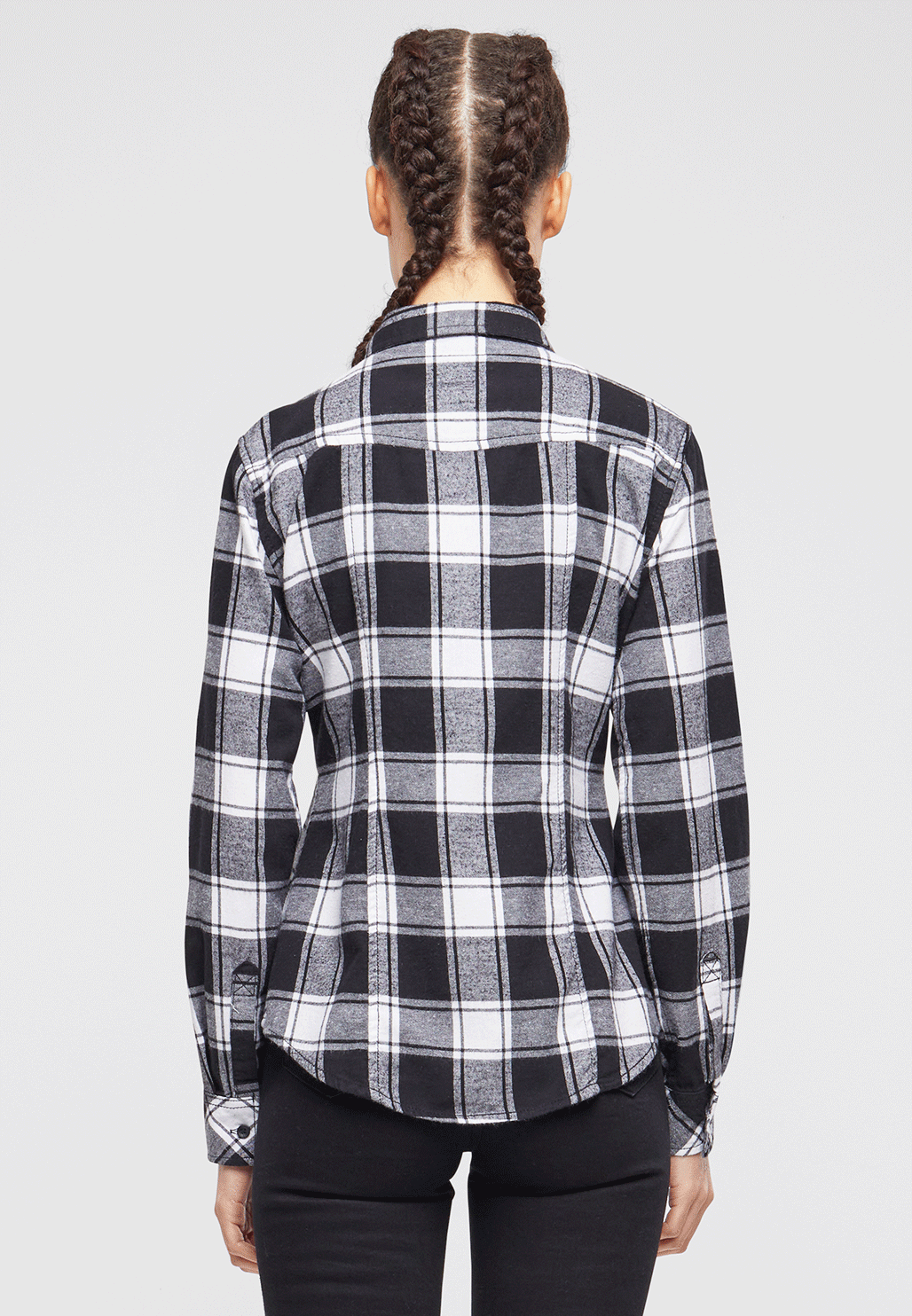 Women Amy Flannel Shirt Long Sleeve