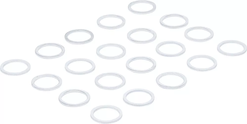 Dichtring-Sortiment, zu Art. 126, Ø 15 / 18,5 mm, 20-tlg.