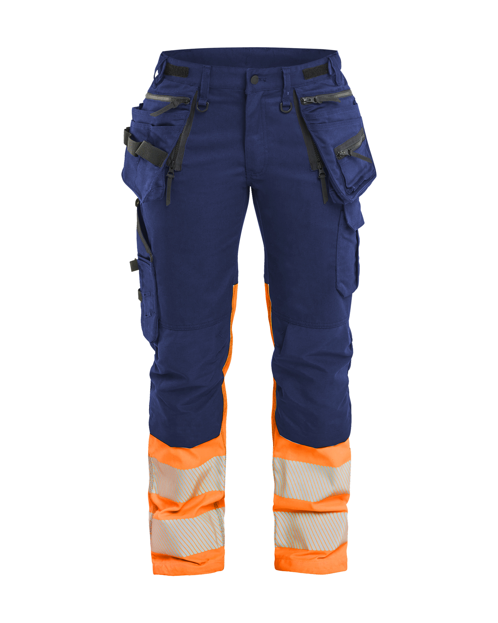 Damen High Vis Arbeitshose Stretch