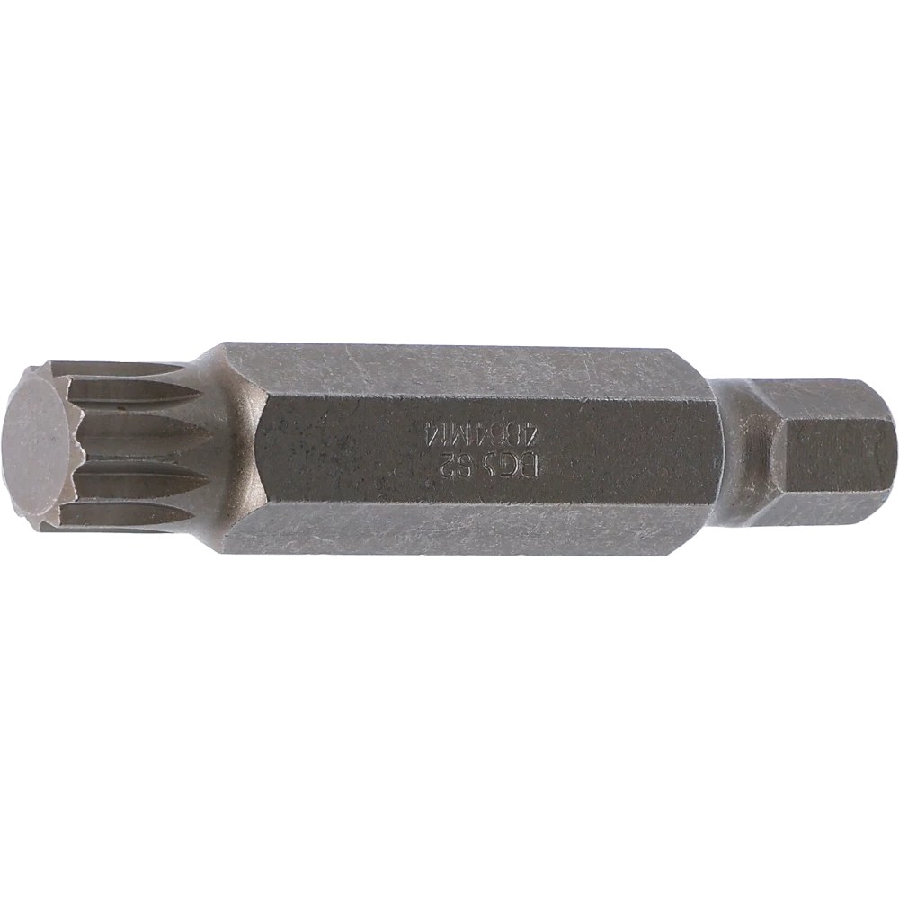 Bit, Länge 75 mm, Antrieb Außensechskant 10 mm (3/8"), Innenvielzahn (für XZN) M14