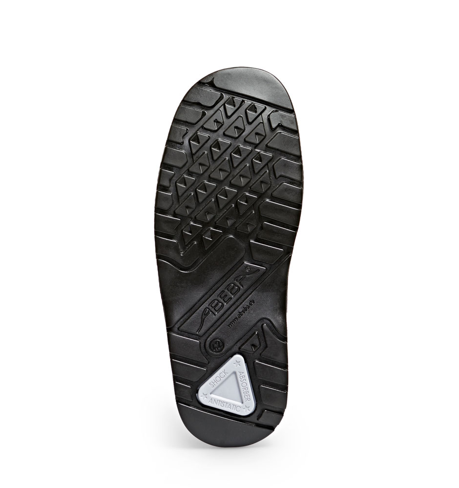 Abeba O1 Berufssandale X-LIGHT schwarz ESD