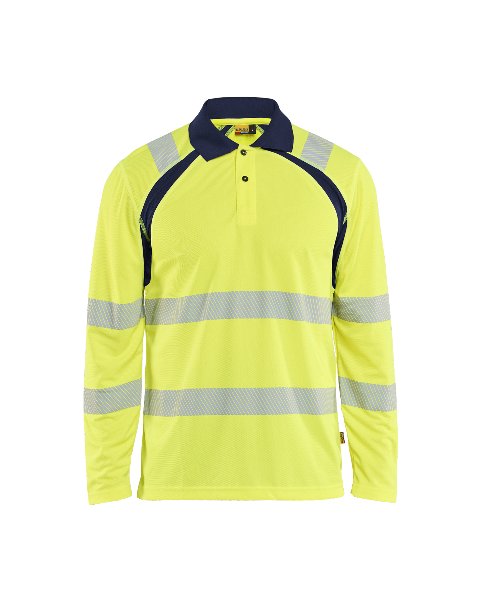 High Vis UV Langarm Poloshirt