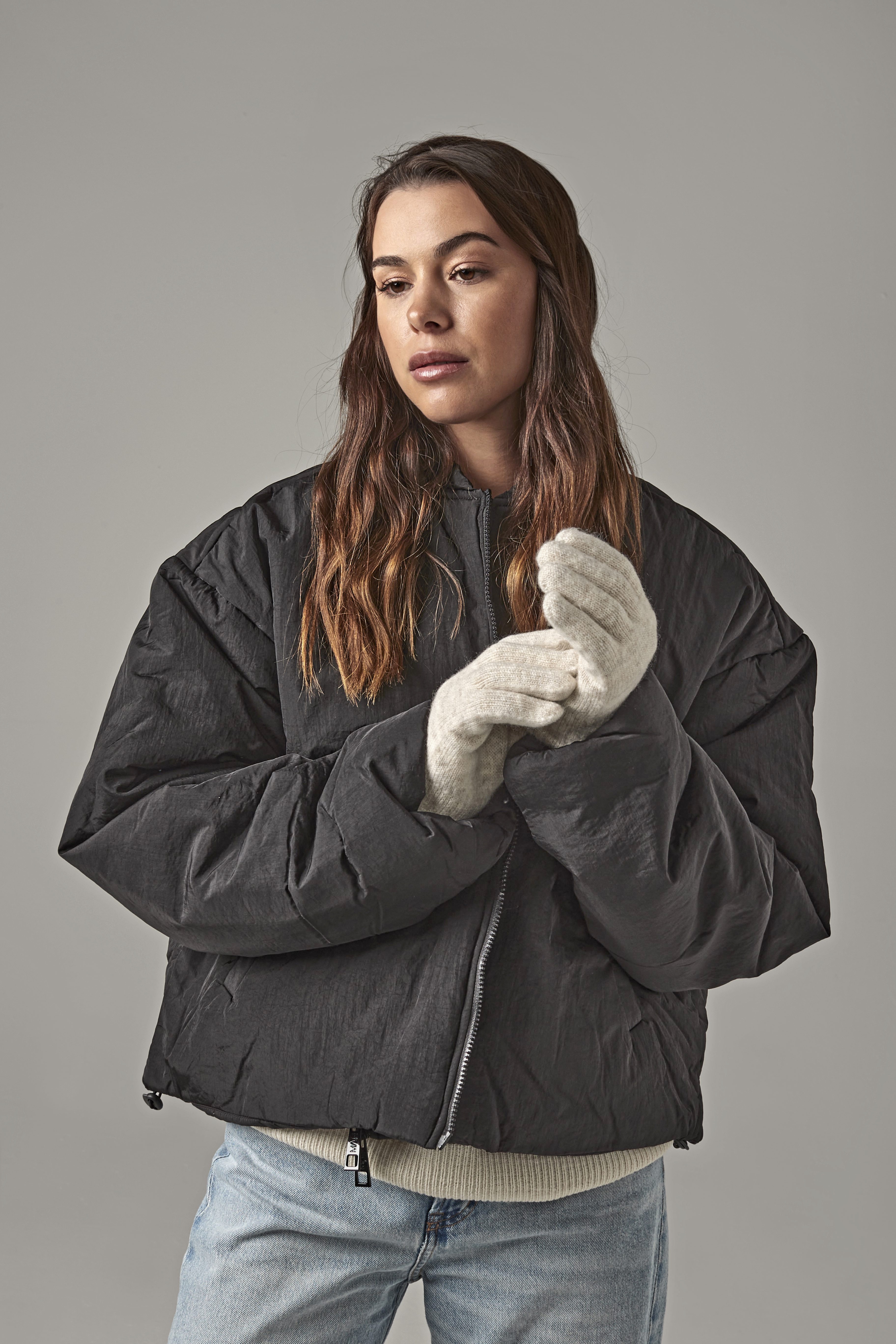 Handschuh – Cosy Ribbed Cuff Gloves