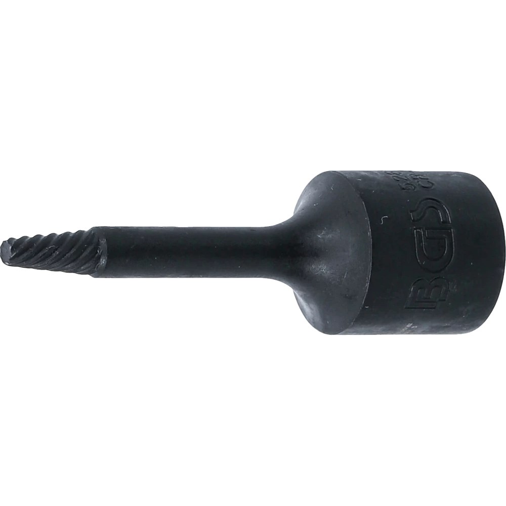 Spiral-Profil-Steckschlüssel-Einsatz / Schraubenausdreher, Antrieb Innenvierkant 10 mm (3/8"), 3 mm