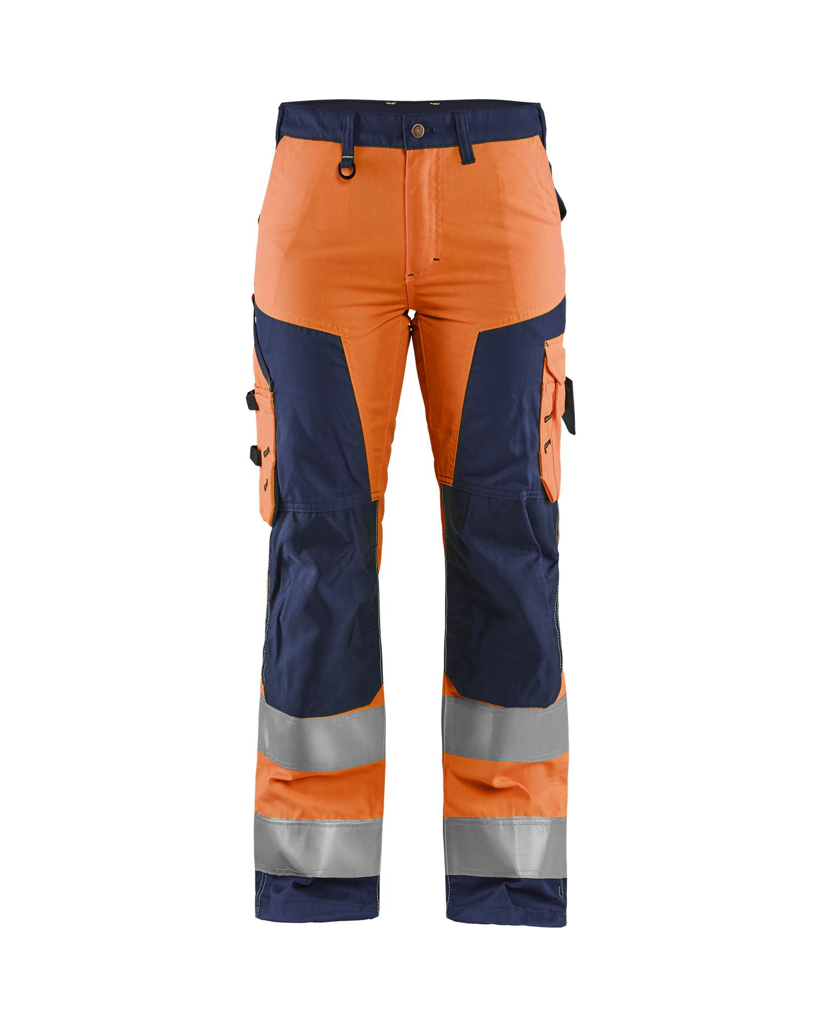Damen High Vis Arbeitshose ohne Werkzeugtaschen