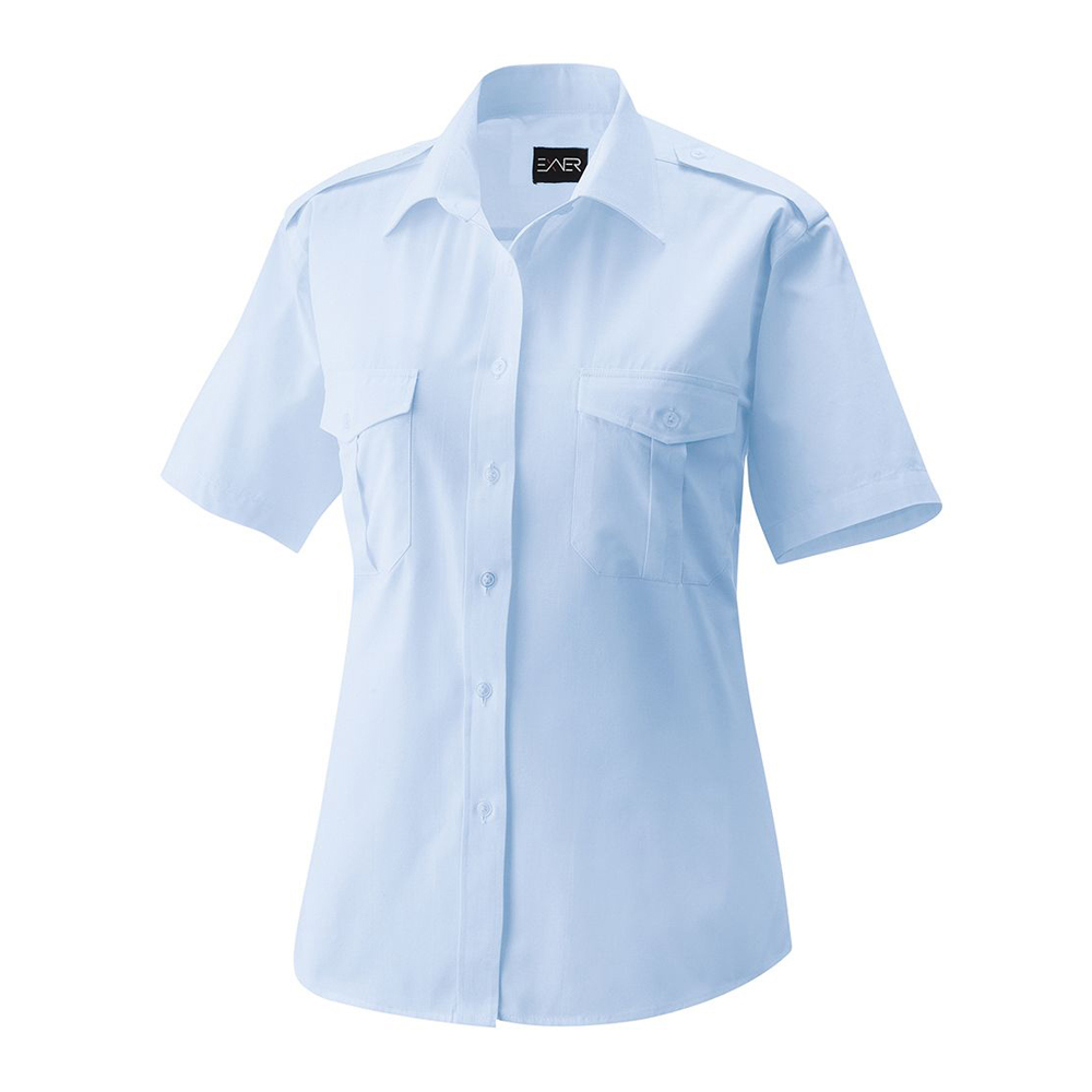 Damen Pilotenbluse halbarm