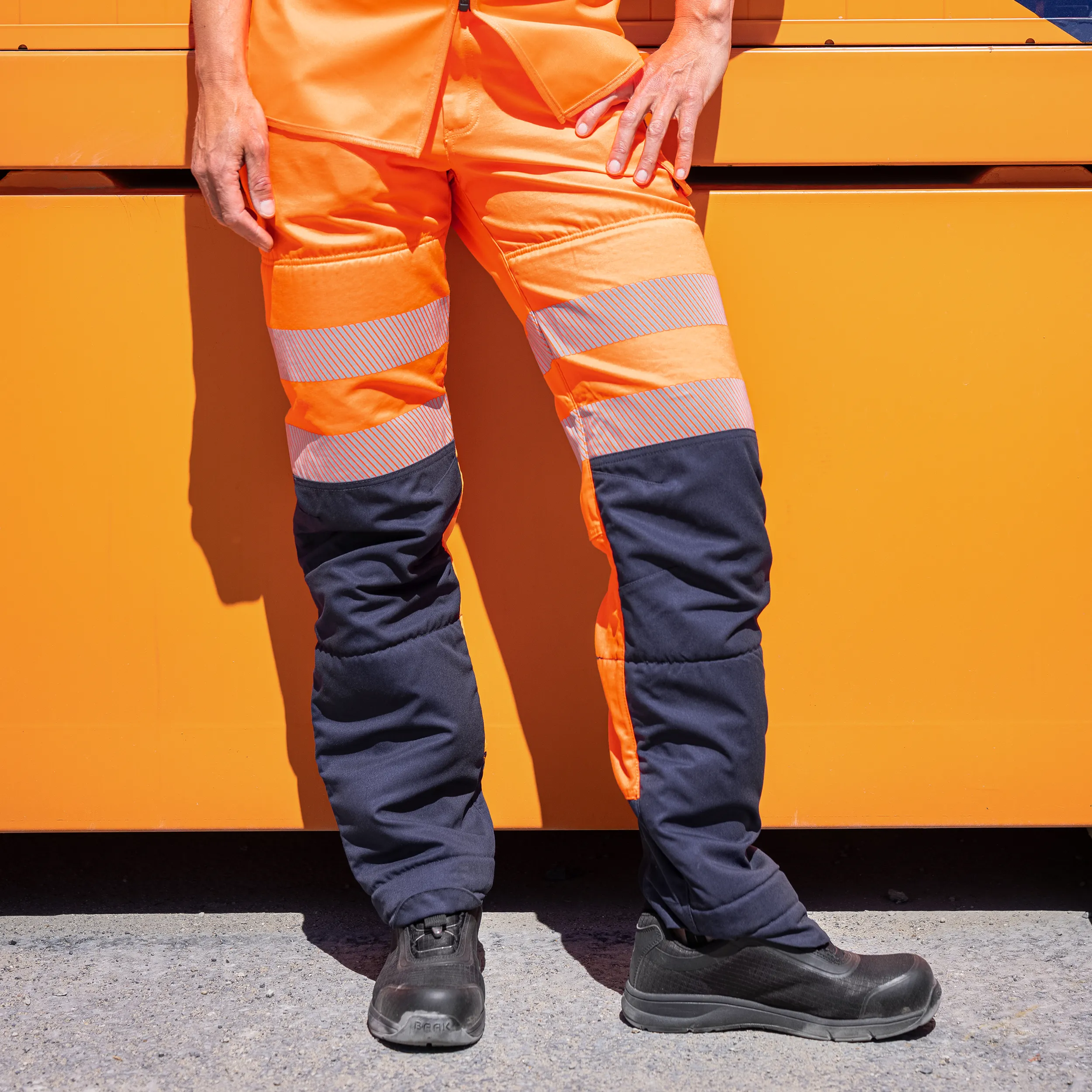 Tencel/Sorona Freischneiderhose "Allround-Warnschutz" mit Prall- & Zeckenschutz