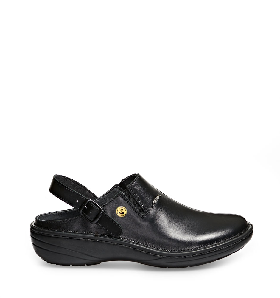 Abeba OB Berufsclog REFLEXOR COMFORT schwarz ESD