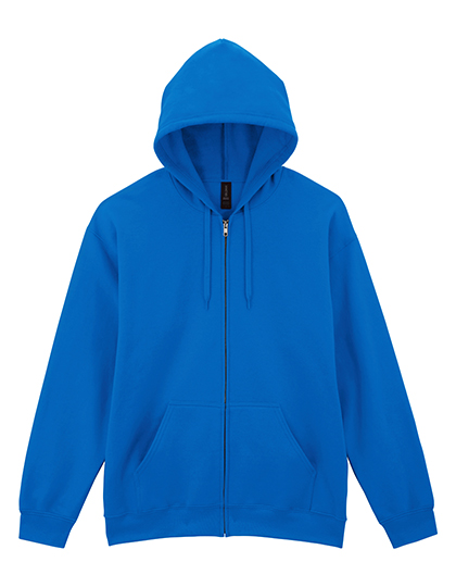 Softstyle Midweight Fleece Adult Full Zip Hooded Sweatshirt