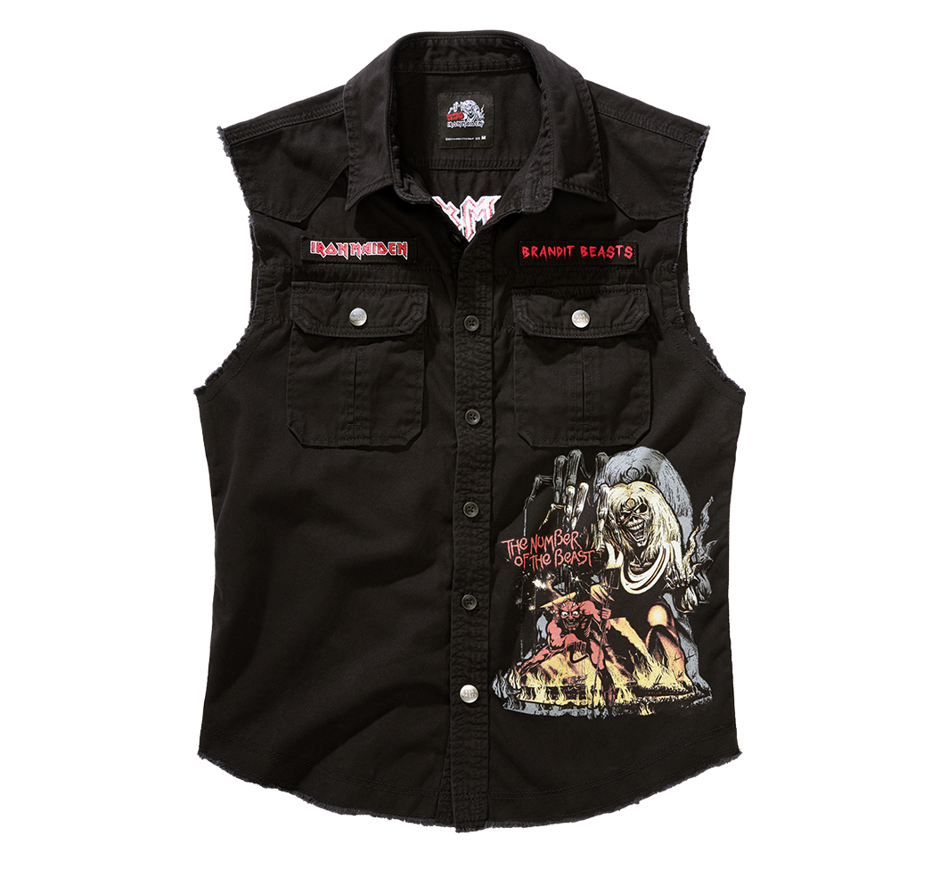 Iron Maiden Vintage Shirt sleeveless NOTB