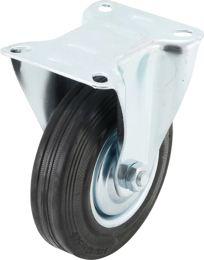 Bockrolle, mit Anschraubsockel, Ø 125 mm