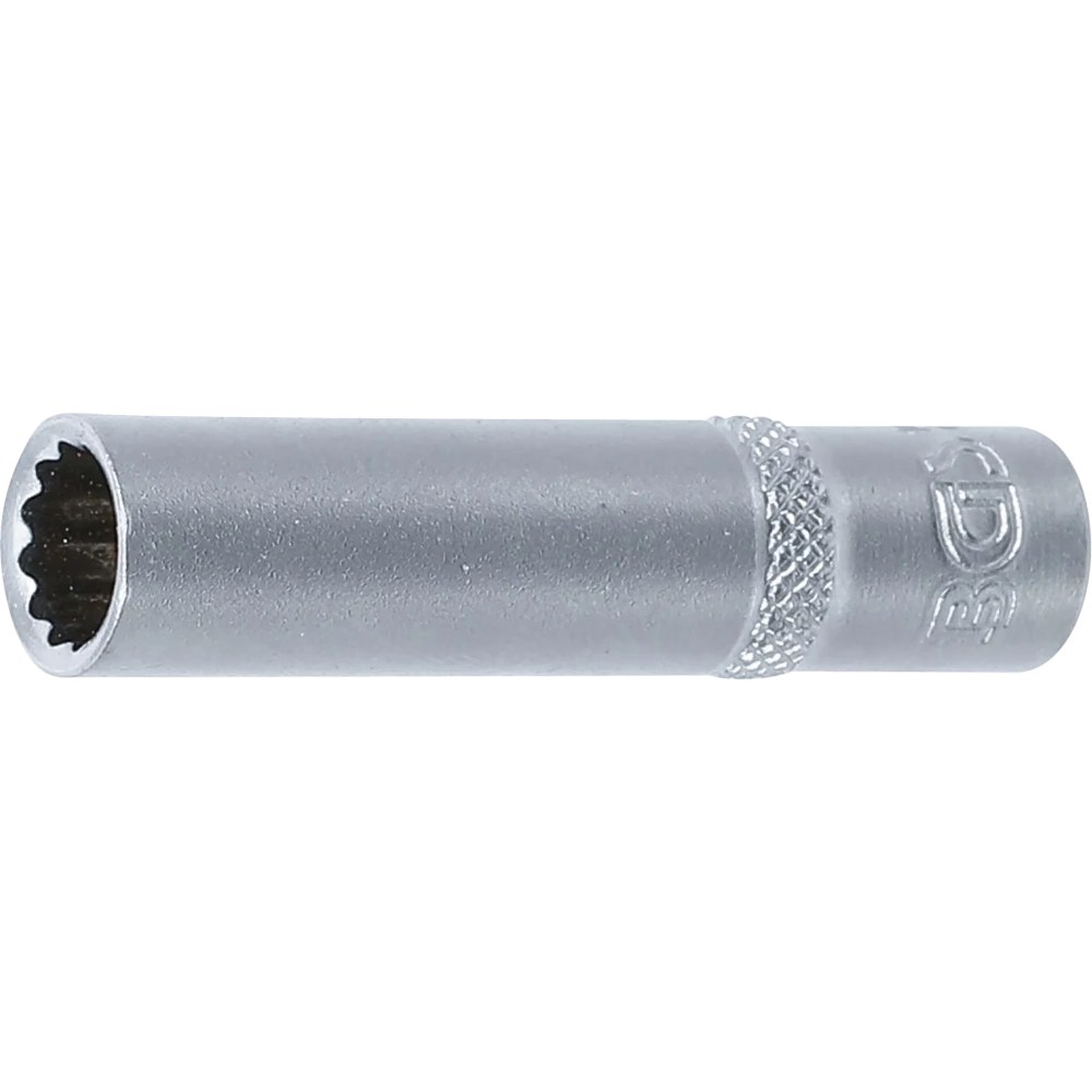 Steckschlüssel-Einsatz Zwölfkant, tief, Antrieb Innenvierkant 6,3 mm (1/4"), SW 8 mm