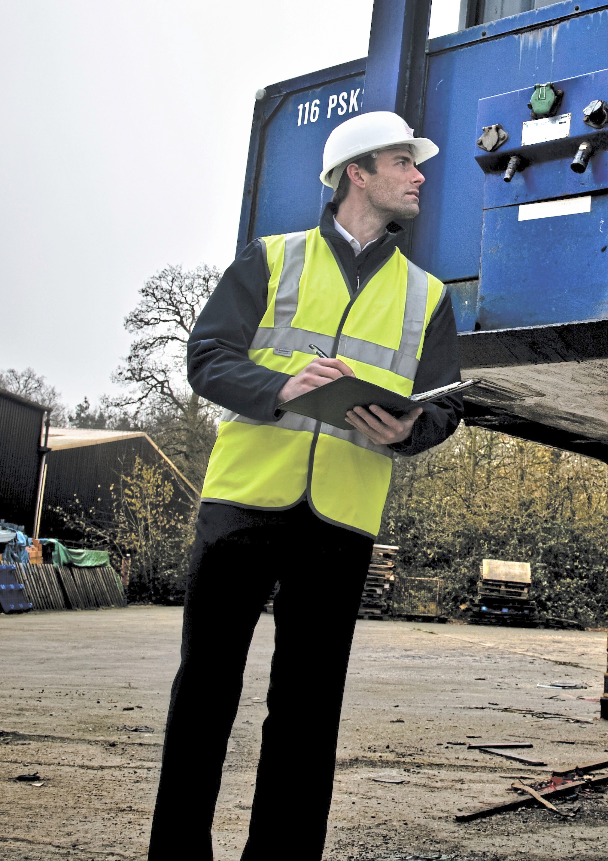 Weste – Safety Hi-Vis Vest Using 3M