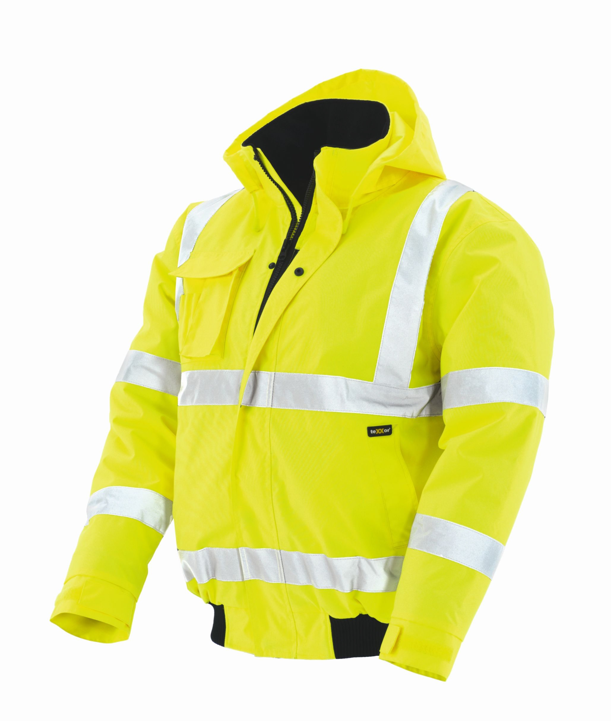 teXXor® Warnschutz-Pilotenjacke WHISTLER leuchtgelb