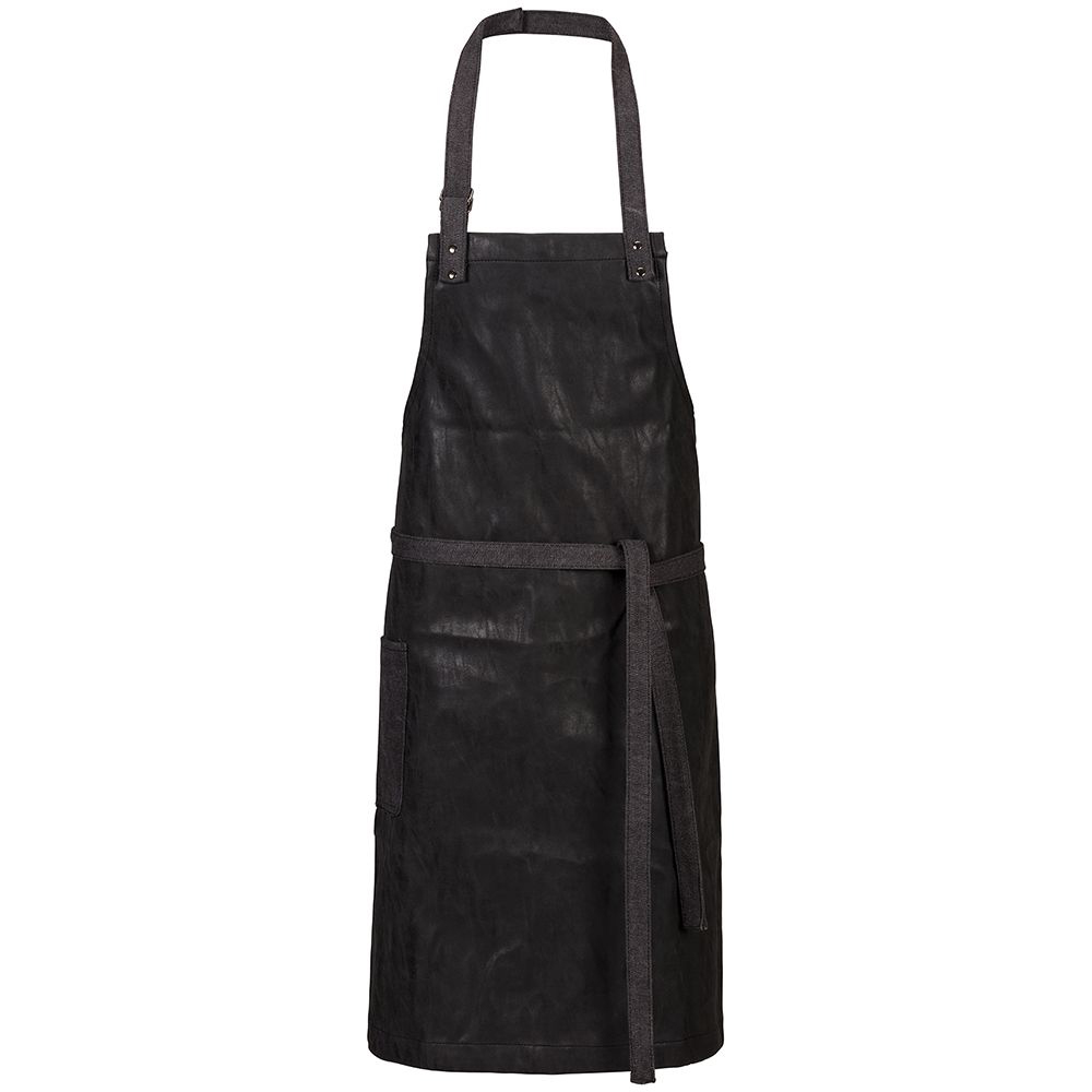 Latzschürze B 87 x L 85 cm, schwarz