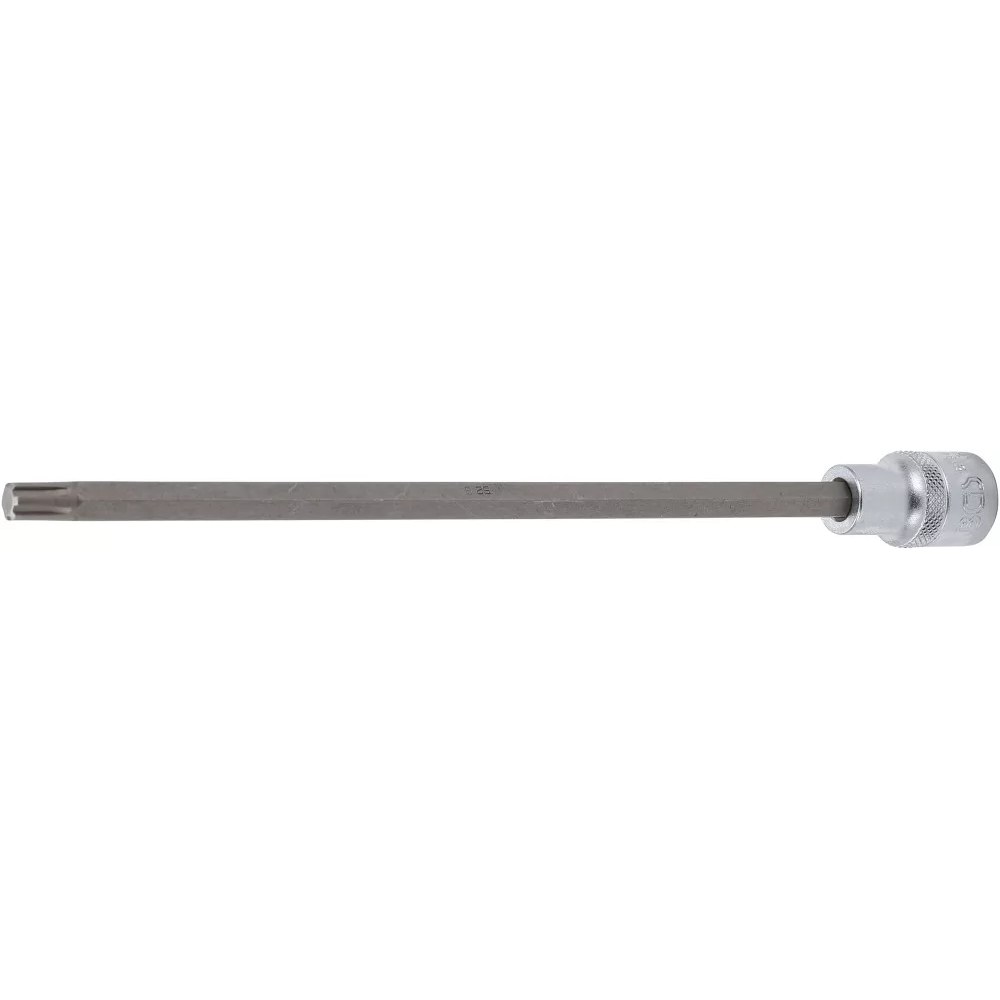 Bit-Einsatz, Länge 240 mm, Antrieb Innenvierkant 12,5 mm (1/2"), Keil-Profil (für RIBE) M8