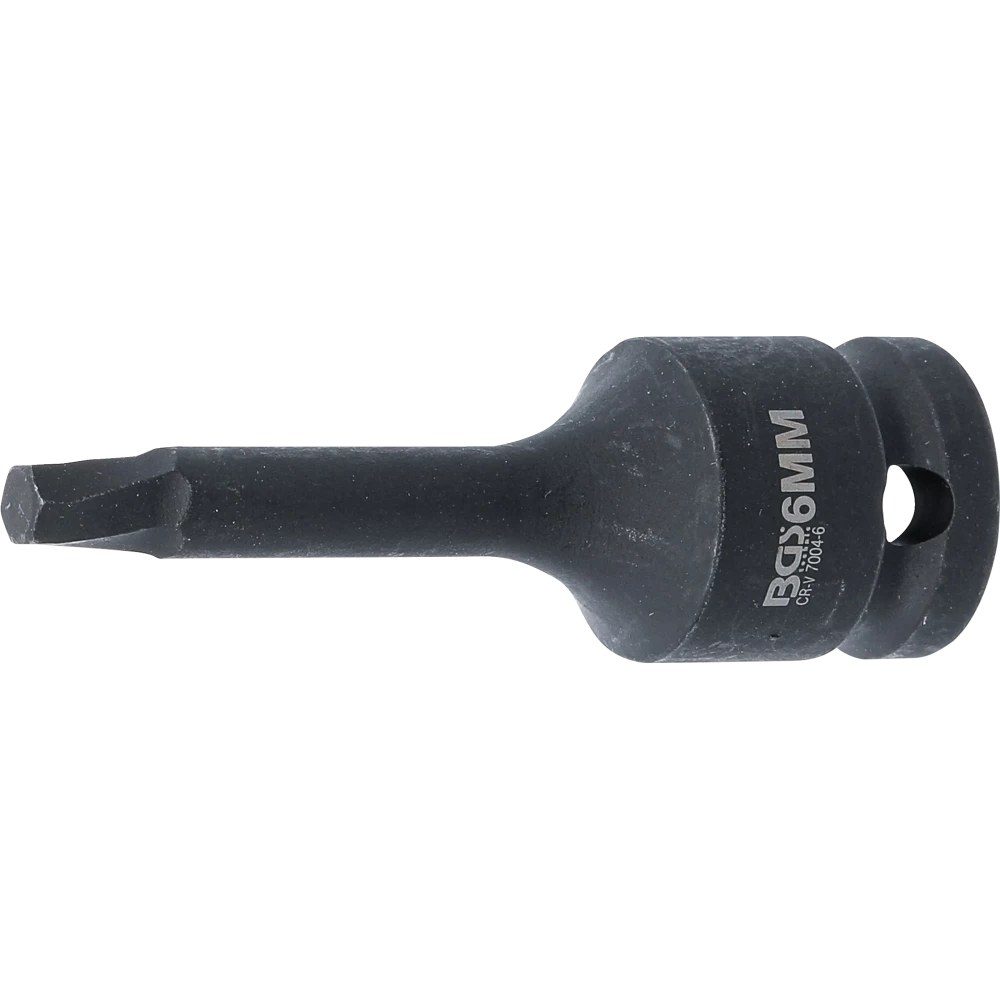 Schraubenausdreher, Antrieb Innenvierkant 12,5 mm (1/2"), für defekten Innensechskant 6 mm