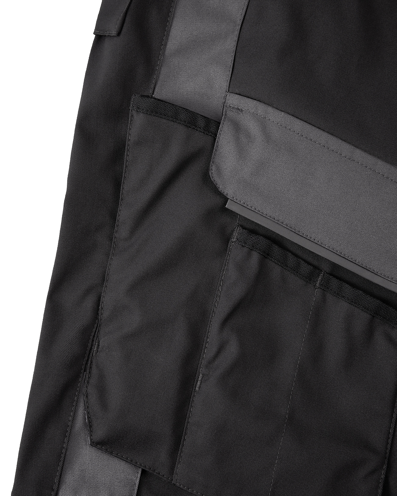 4PROTECT® Workwear Damen-Hose schwarz/grau