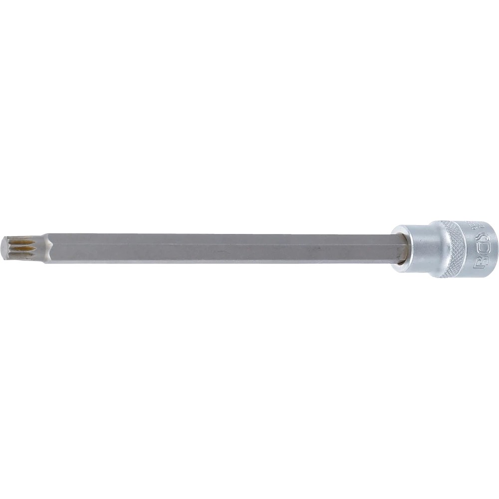Bit-Einsatz, Länge 200 mm, Antrieb Innenvierkant 12,5 mm (1/2"), Innenvielzahn (für XZN) M9