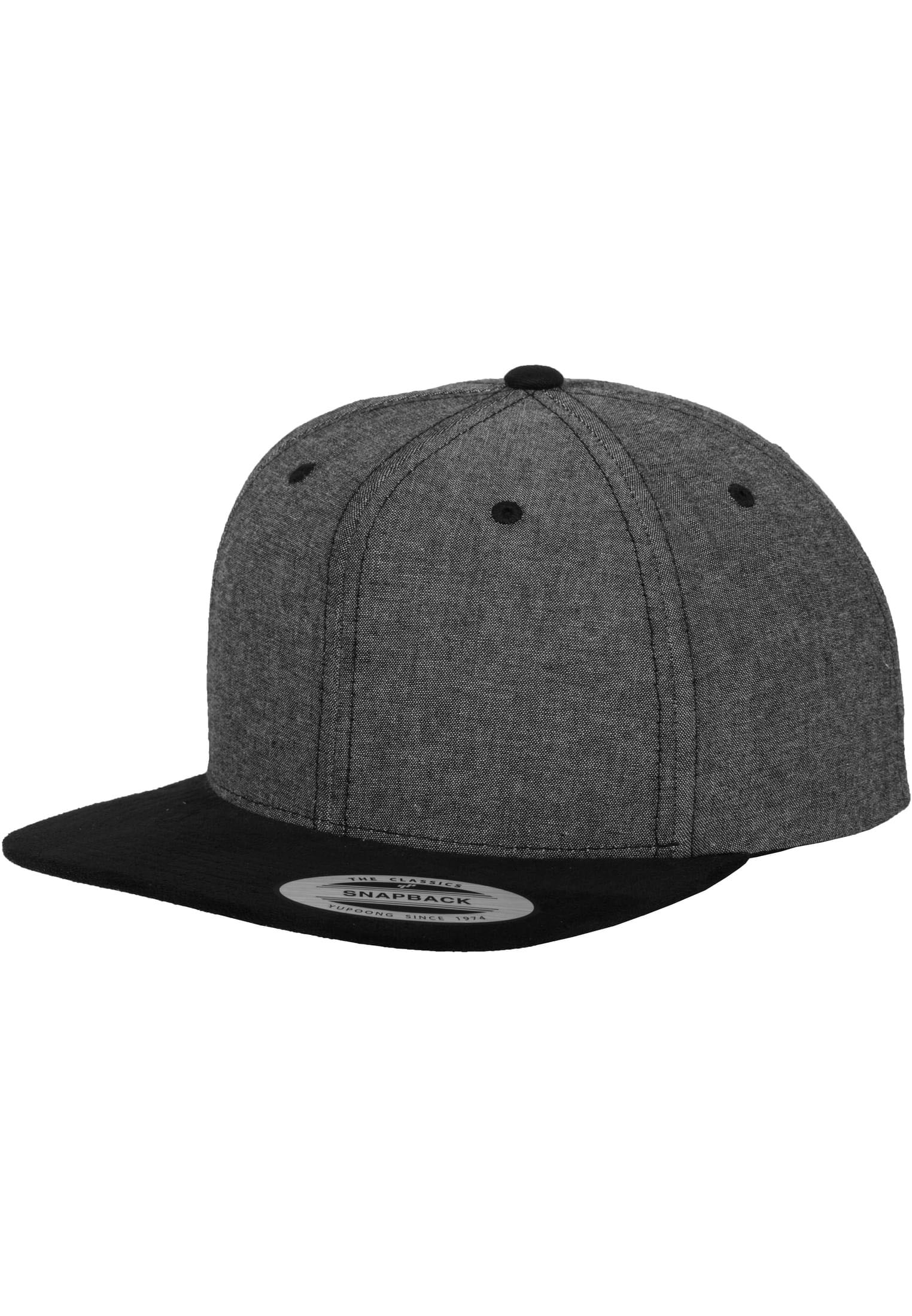 Cap – Chambray-Suede Snapback