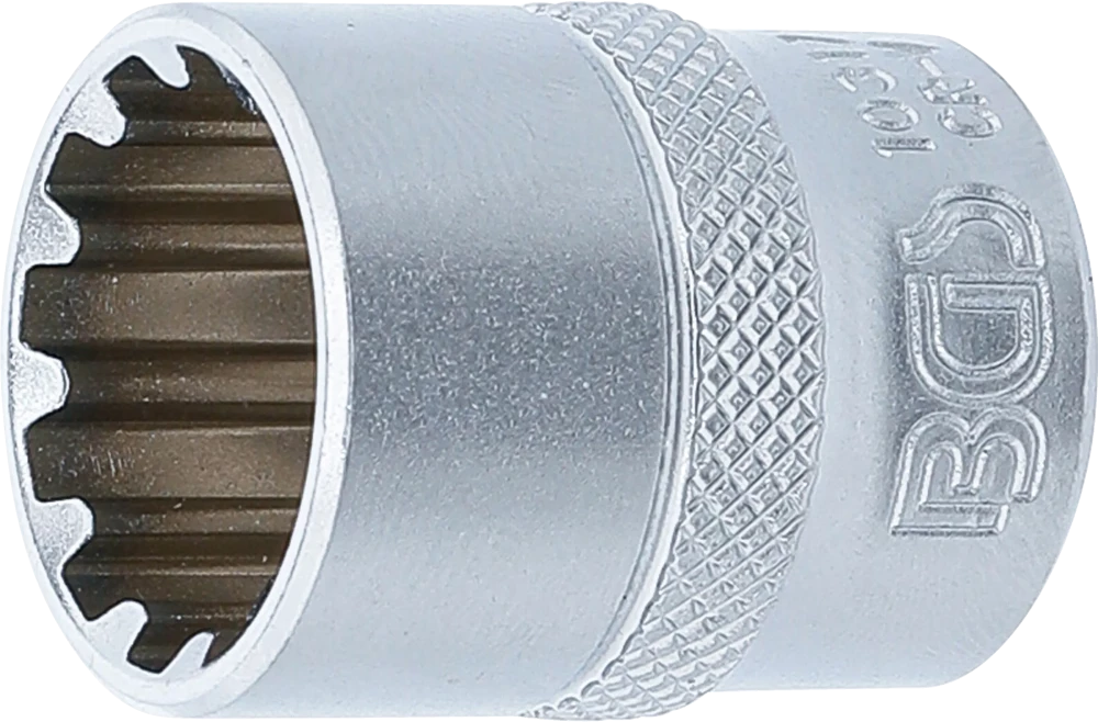 Steckschlüssel-Einsatz Gear Lock, Antrieb Innenvierkant 10 mm (3/8"), SW 17 mm