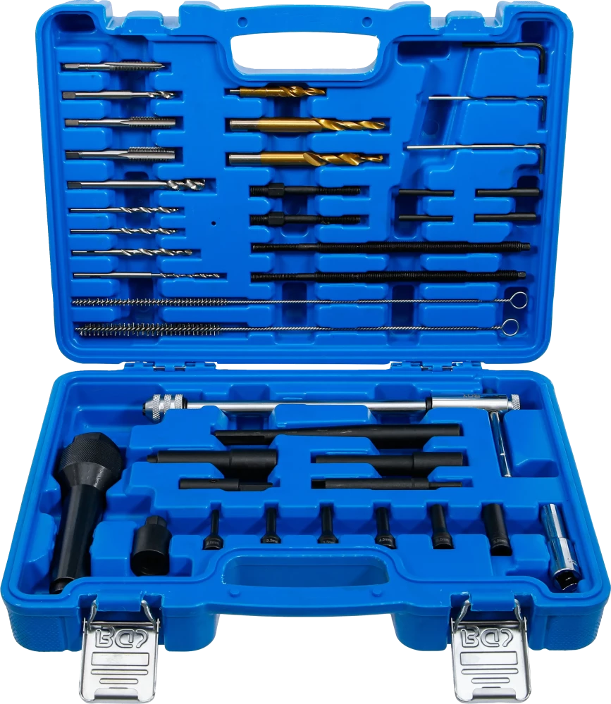 Glühkerzen-Ausbau und Gewinde-Reparatur-Satz, M8, M10, 41-tlg.