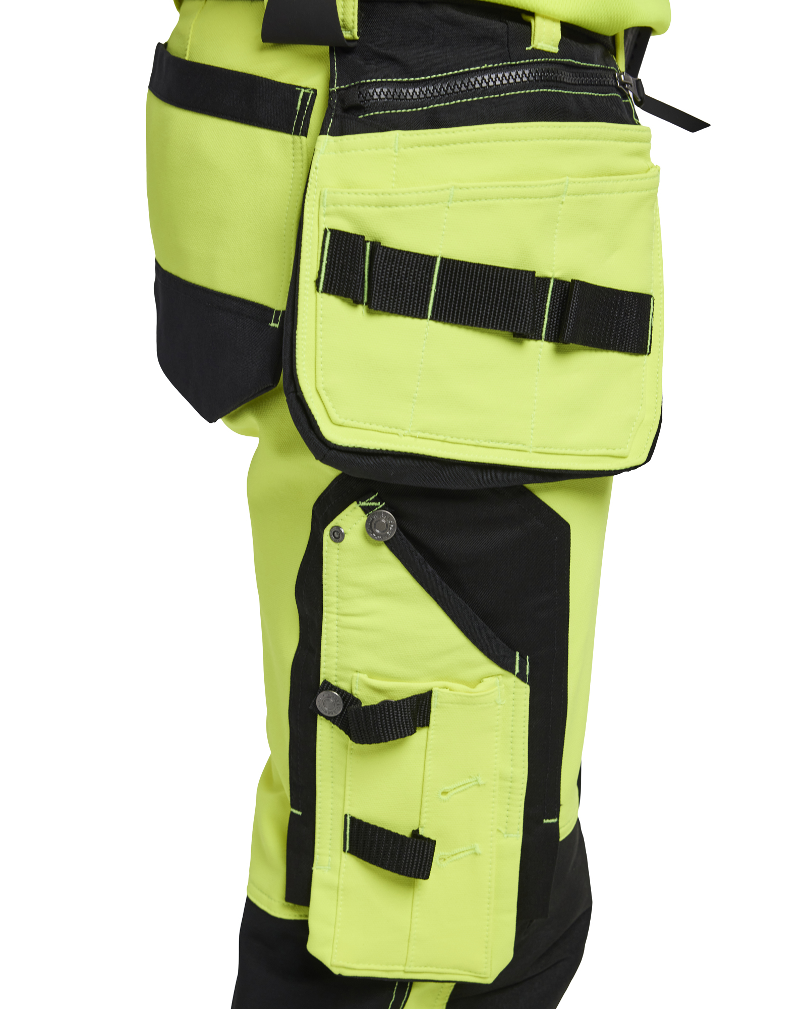 High Vis Arbeitshose 4-Wege-Stretch