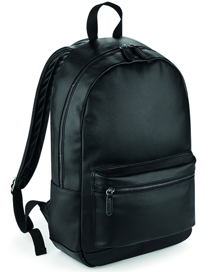 Tasche – Faux Leather Fashion Backpack