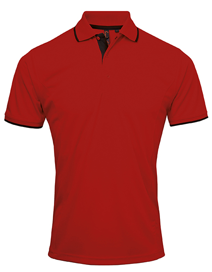 Men´s Contrast Coolchecker Polo