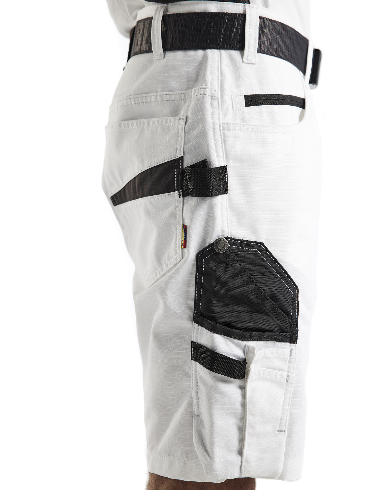 Maler Shorts mit Stretch