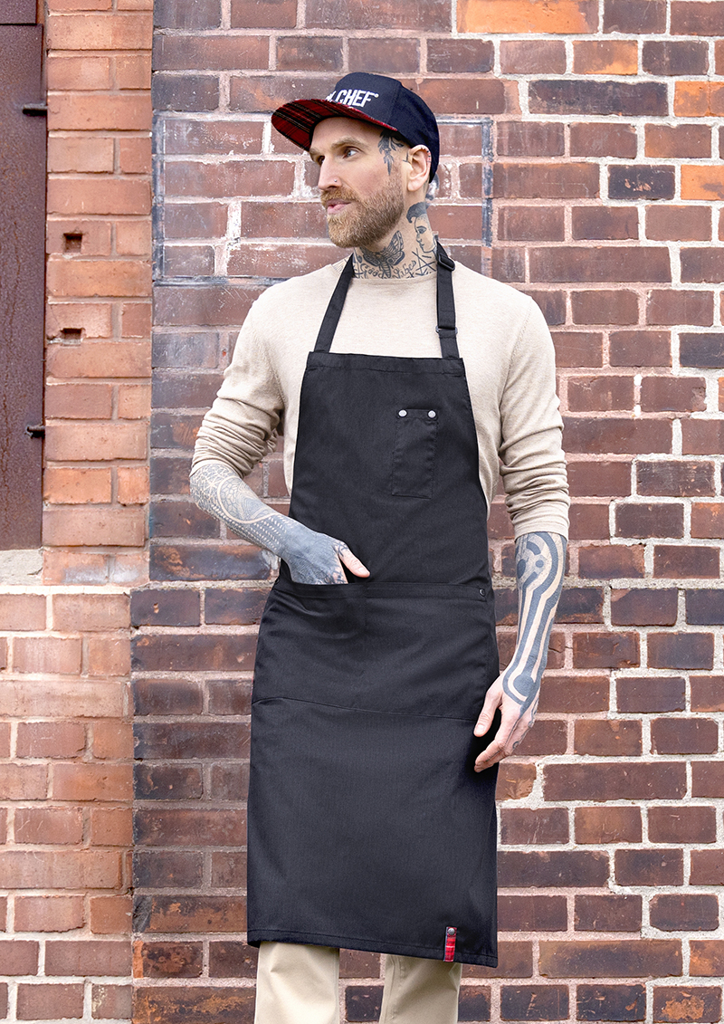 ROCK CHEF®-Stage2 Bib Apron with Buckle and Pockets