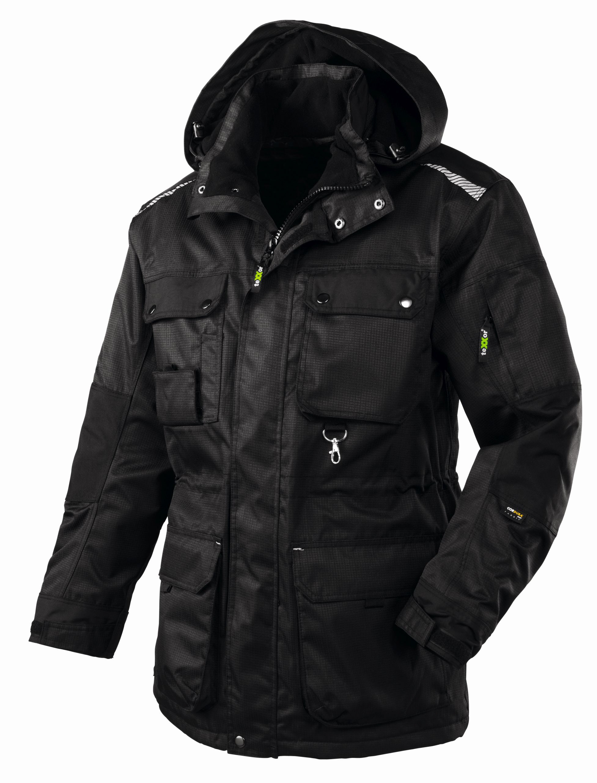 teXXor® Winter-Jacke BOSTON schwarz