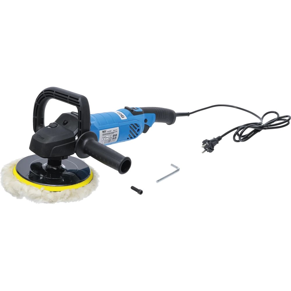 Elektro-Poliermaschine, max. 3000 U/min, 1300 W, Ø 180 mm