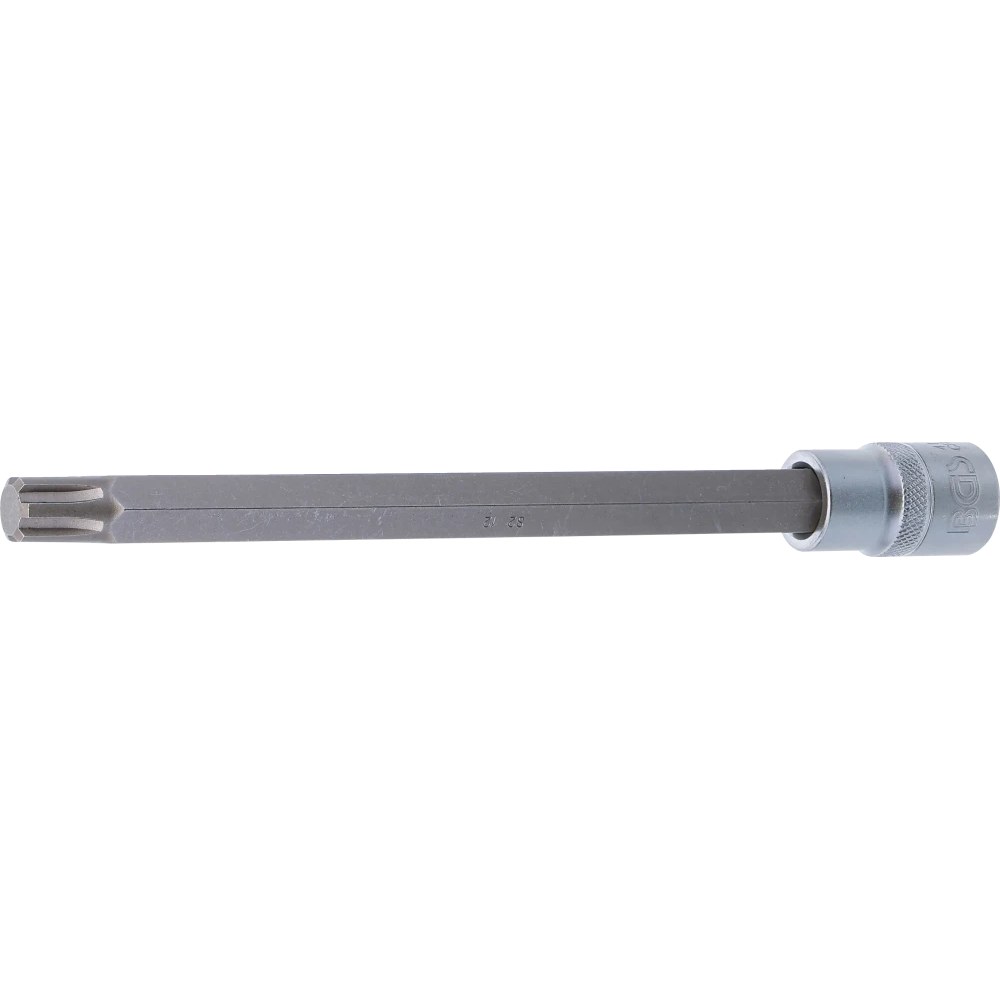 Bit-Einsatz, Länge 200 mm, Antrieb Innenvierkant 12,5 mm (1/2"), Keil-Profil (für RIBE) M12