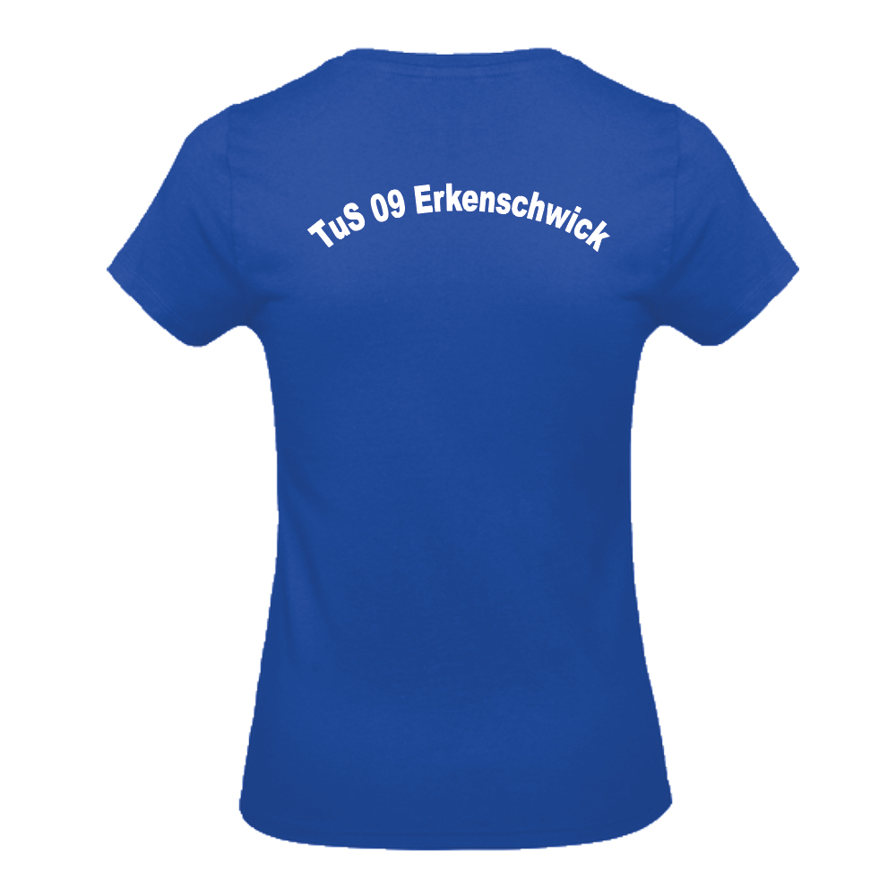 Damen T-Shirt, royal blau