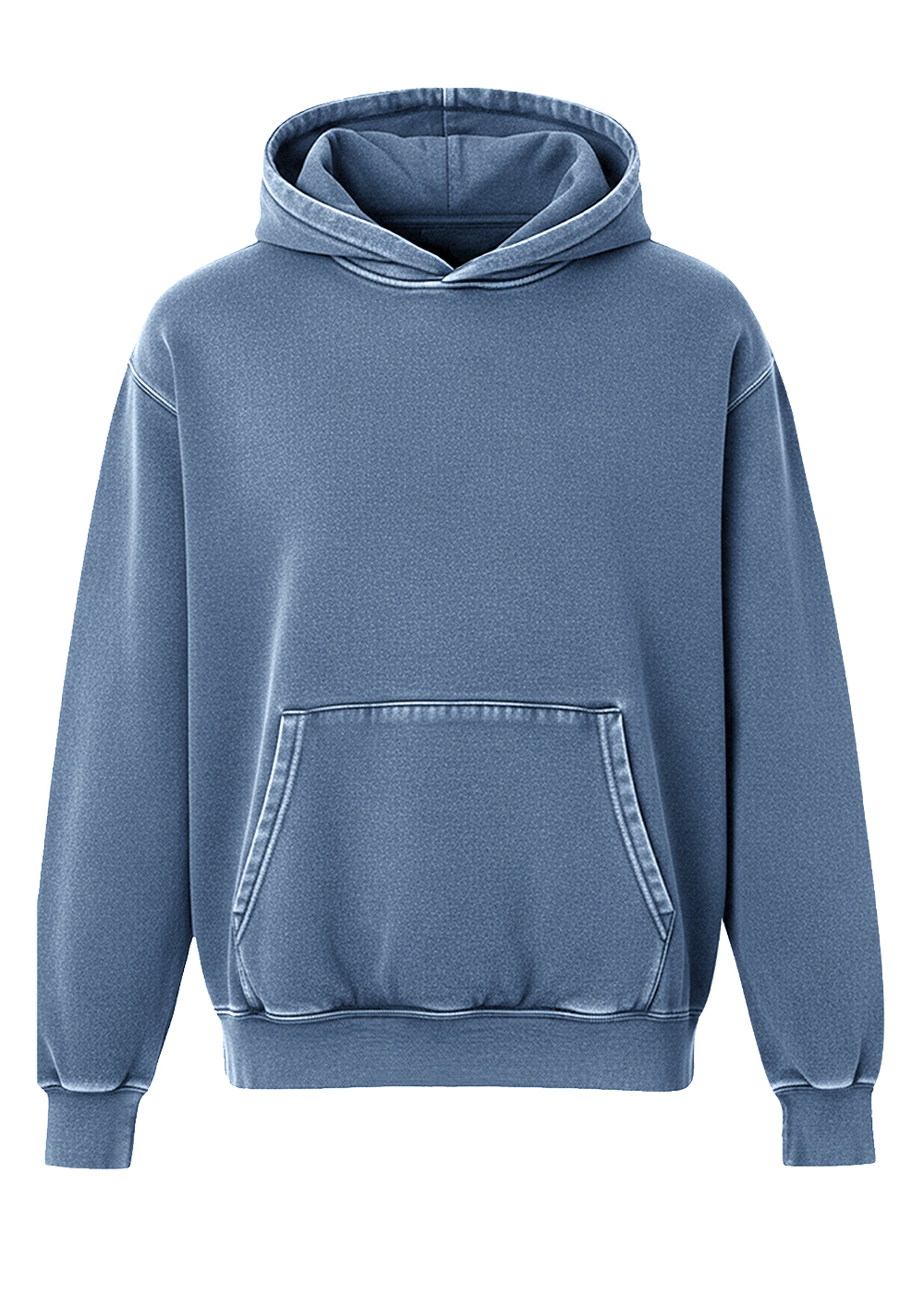 Unisex Vintage Organic Cotton Hooded Sweatshirt