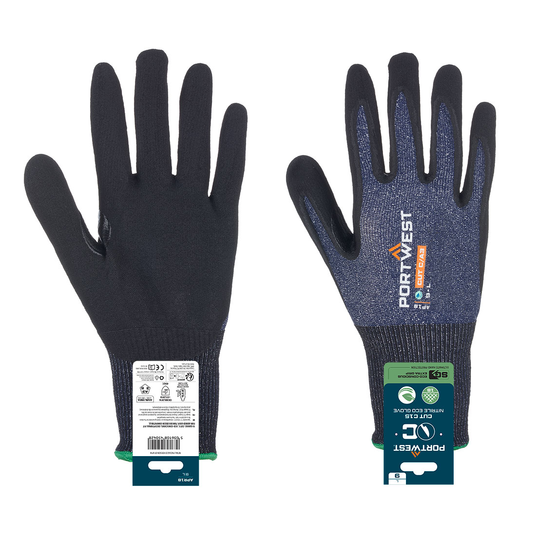 SG Cut C15 Nitril-Handschuh (Einzelhandelsverpackung)