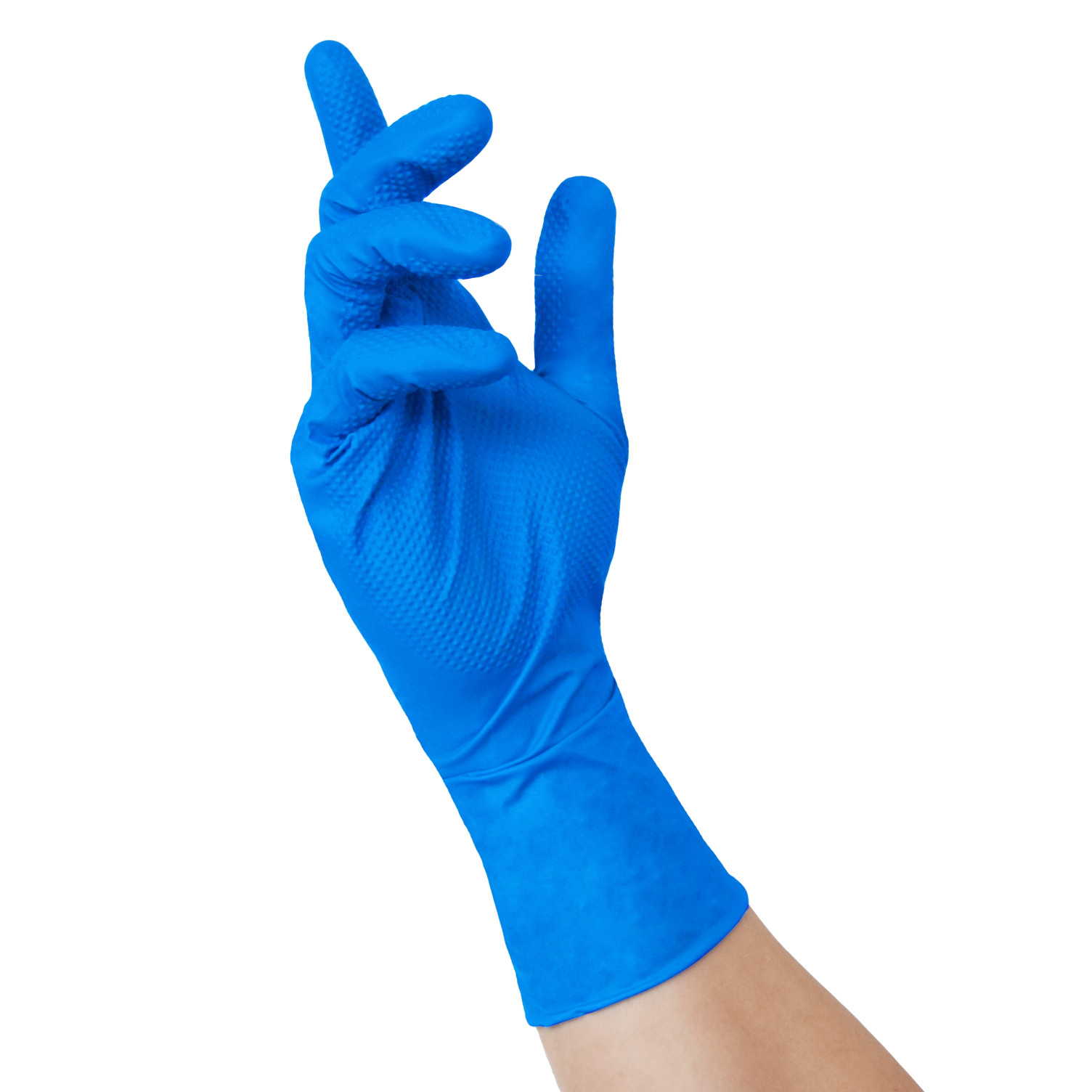 Handschuh TOUGH GRIP N 300 Nitril-Einmalhandschuhe
