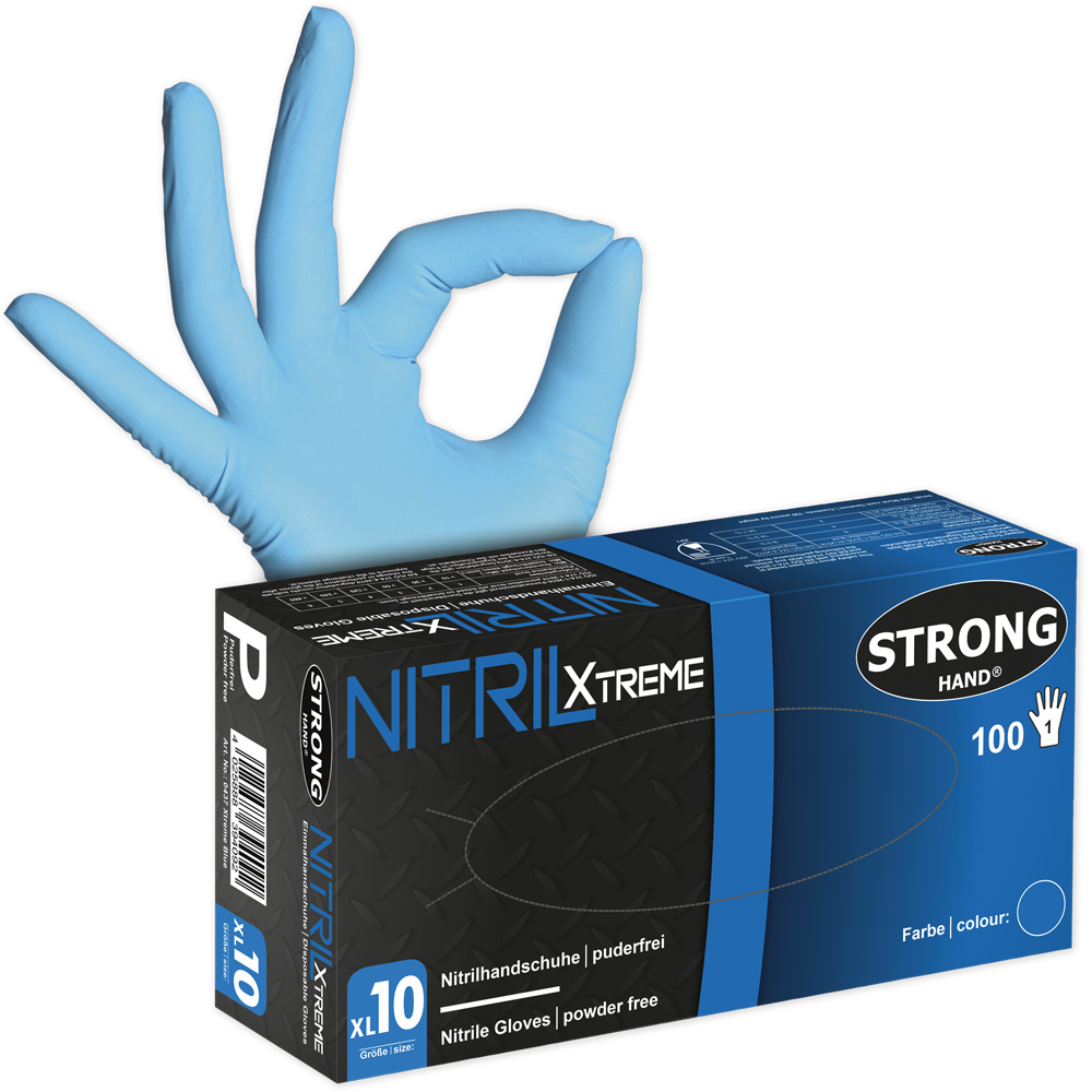 Stronghand Handschuhe Xtreme Blue