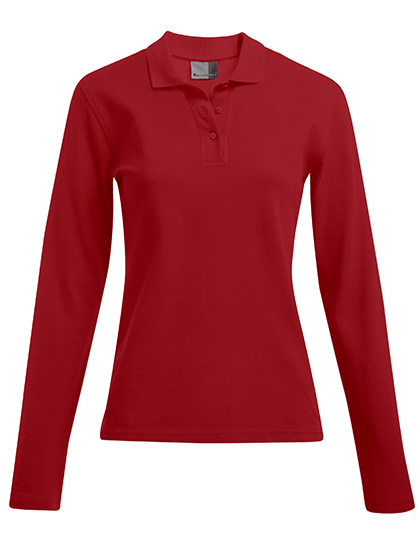 Women´s Heavy Polo Long Sleeve