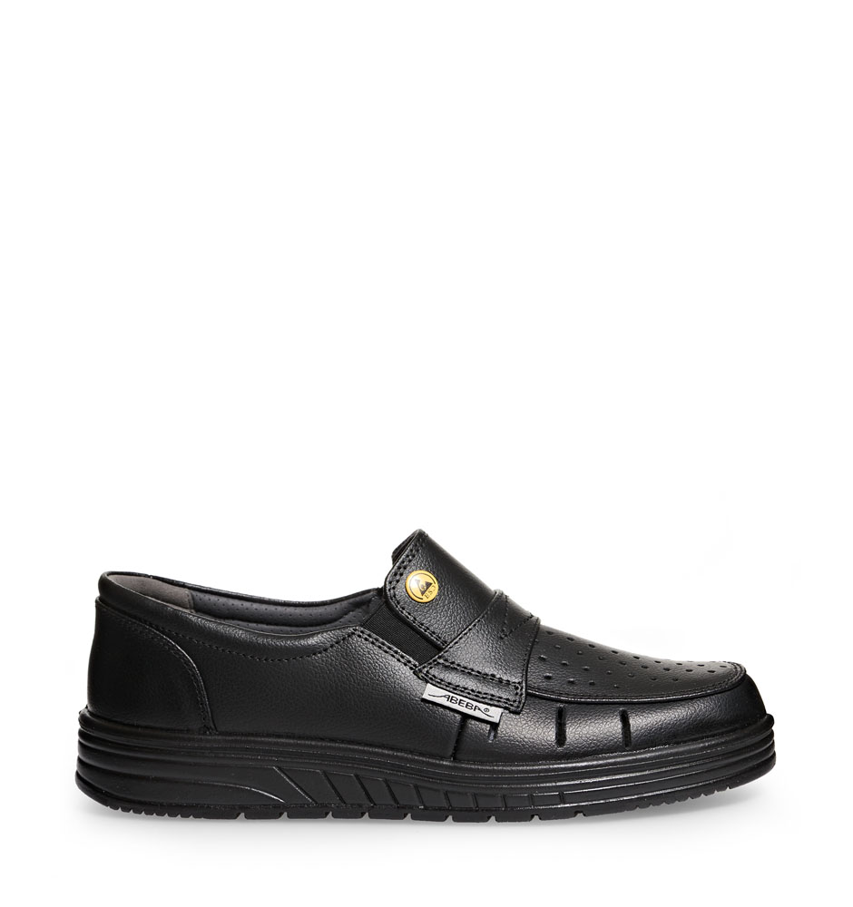 Abeba O1 Berufsslipper AIR CUSHION schwarz ESD