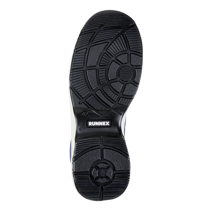 RUNNEX® S1PS-ESD-Sicherheitsschnürstiefel FlexStar blau/weiß/grau