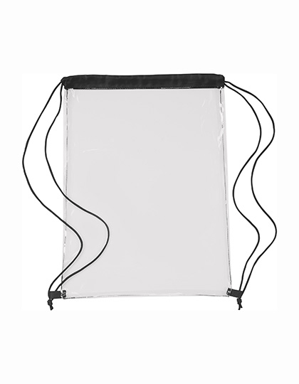 Tasche – Transparent PVC Drawstring Backpack