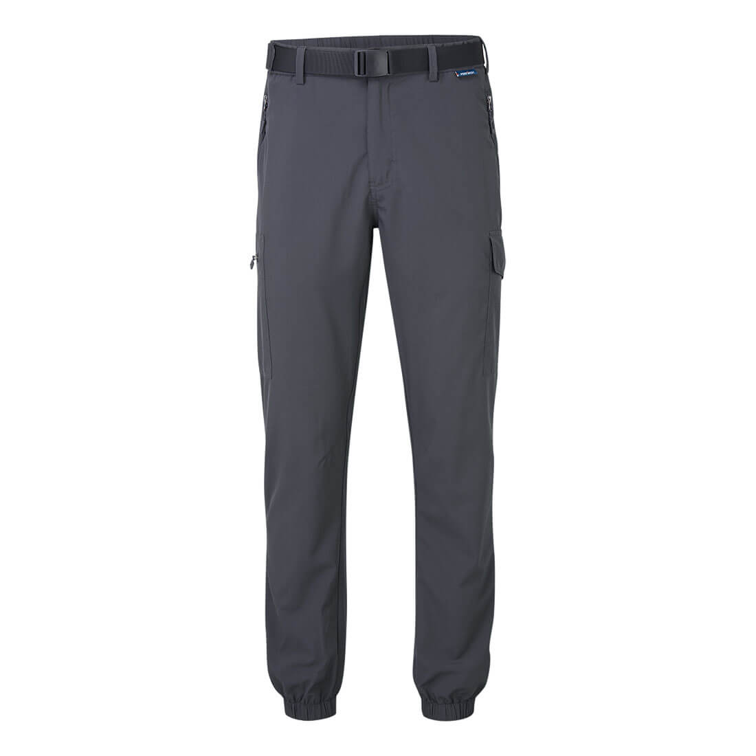 Leichte Stretch-Hose mit Bündchen
