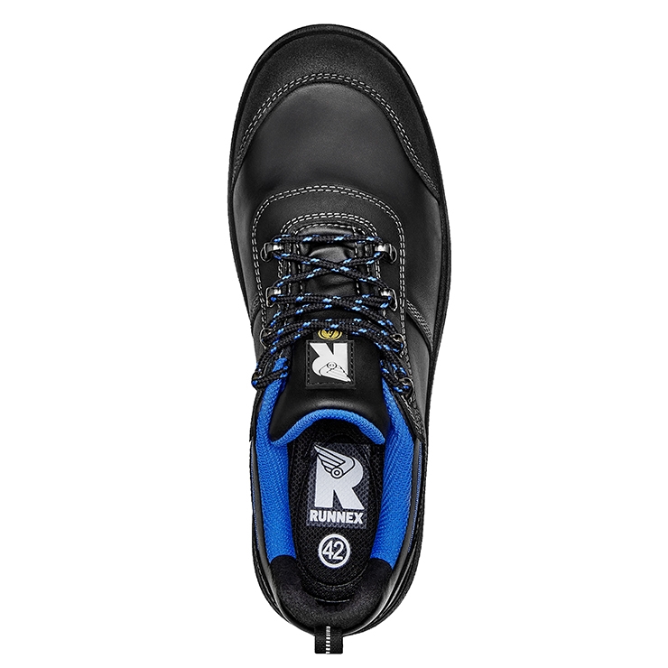 RUNNEX® S3S ESD-Sicherheitshalbschuhe TeamStar schwarz/blau