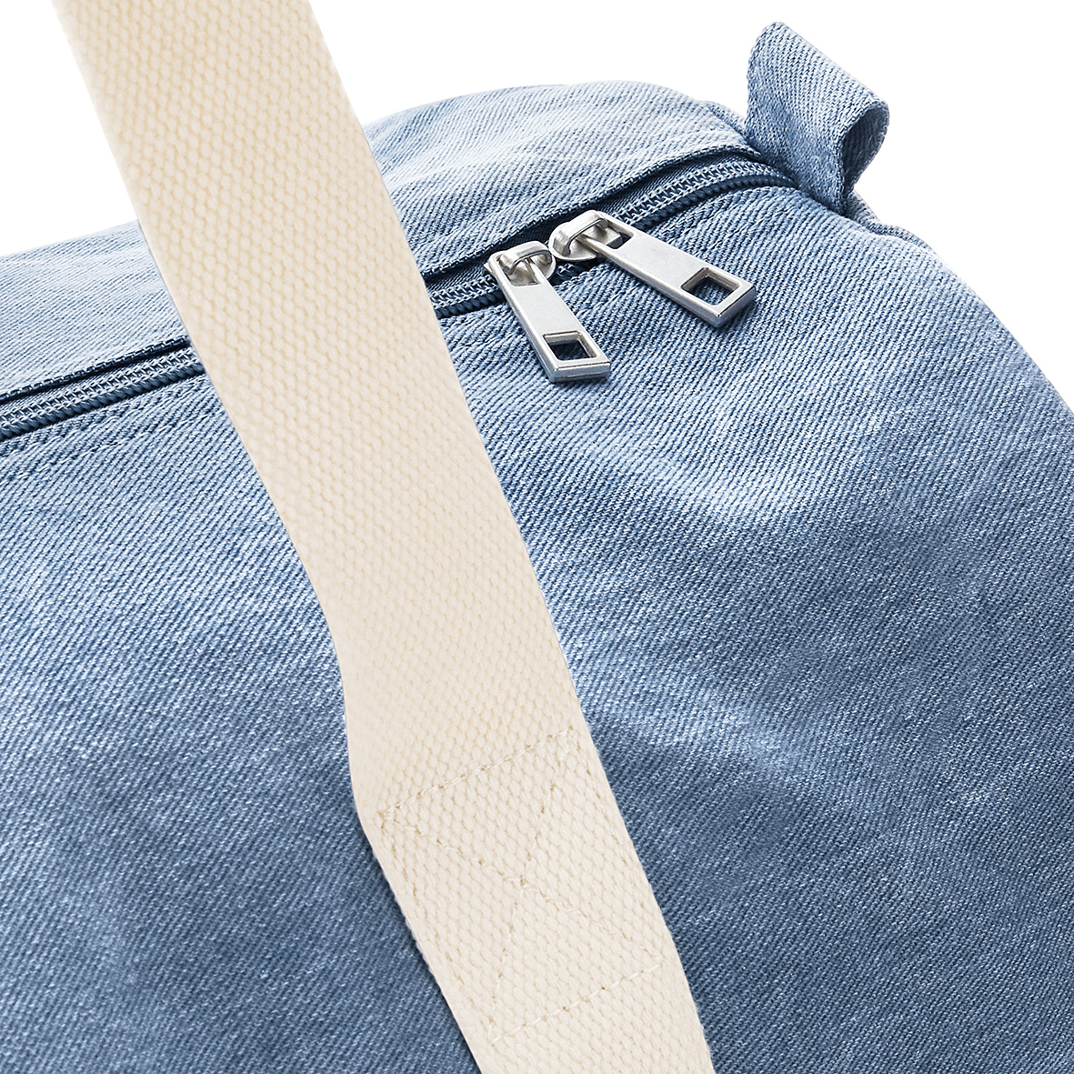 Tasche – Denim Barrel Bag