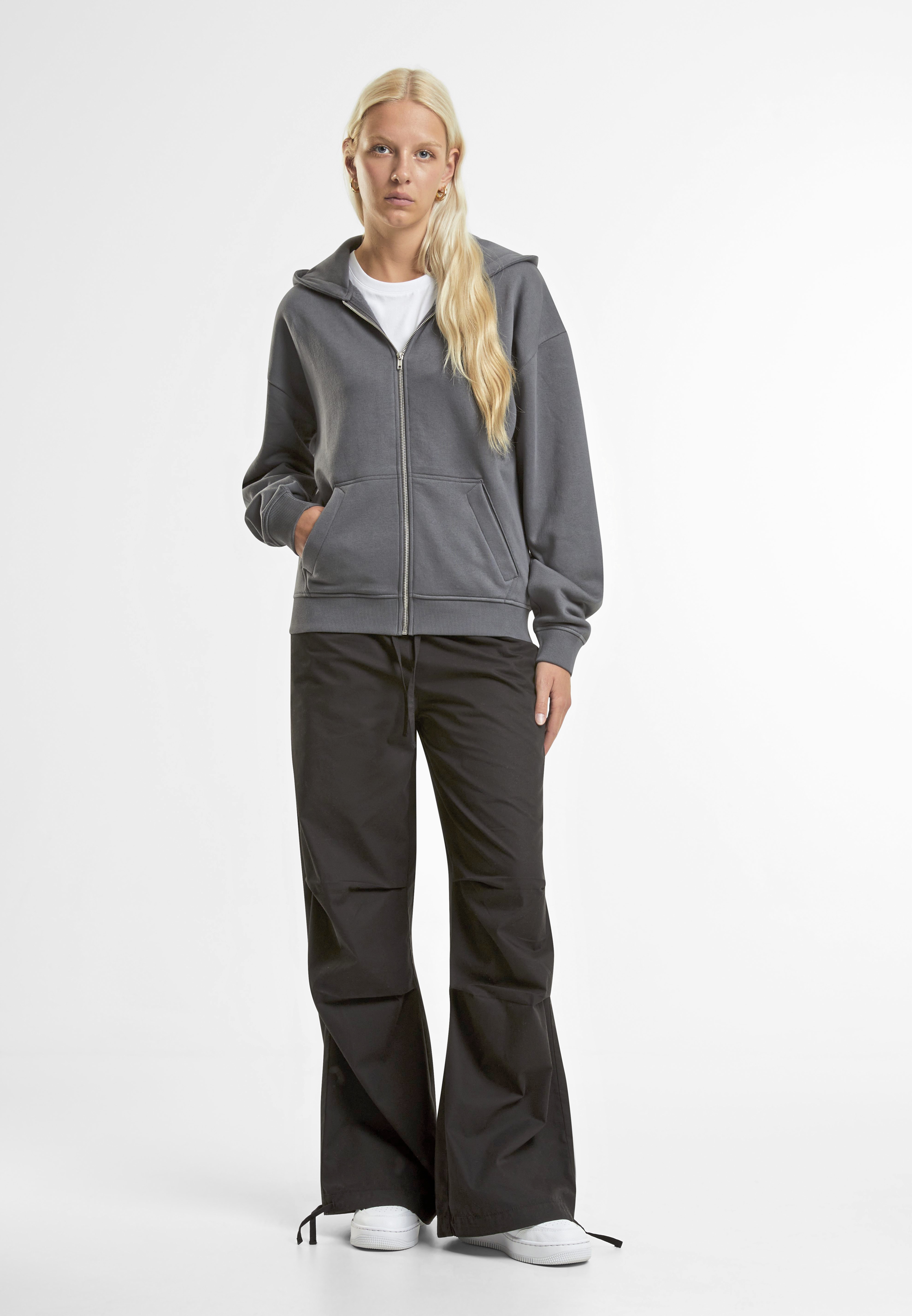 Sweatshirt – Oversized Zip Hoody