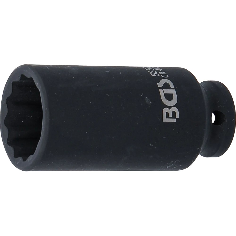 Kraft-Steckschlüssel-Einsatz Zwölfkant, tief, Antrieb Innenvierkant 12,5 mm (1/2"), SW 28 mm